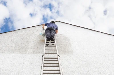 Peinture extérieure à Grézolles — façades et ravalement